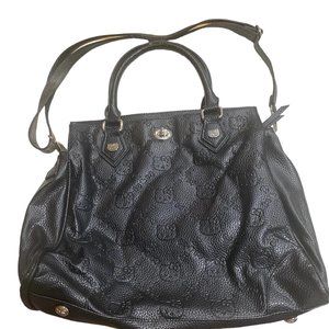VINTAGE HELLO KITTY BLACK PURSE